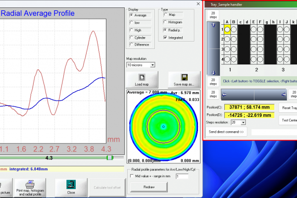 Radial profile (no-fringe)