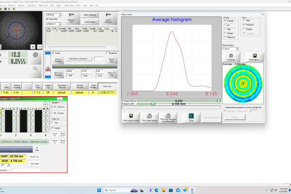 Spheric histogram