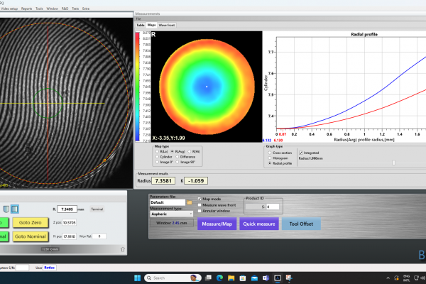 Brass3K aspheric radial profile